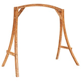 VidaXL Ramp Frame Solid Bent Wood With Teak Finishing