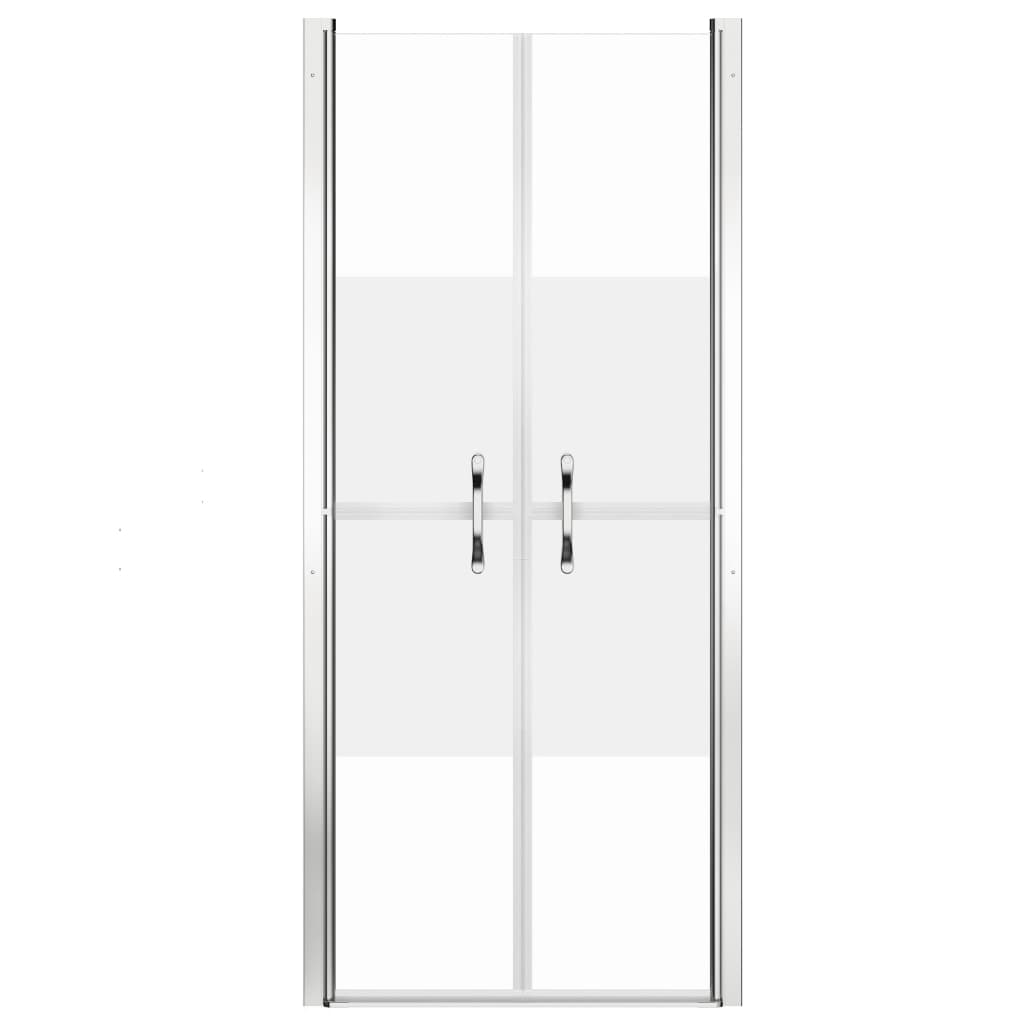 Vidaxl shower door 71x190 cm ESG Halfmat