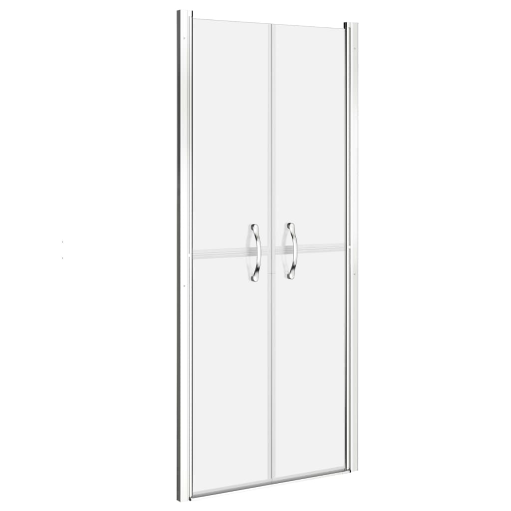 Puerta de ducha Vidaxl 86x190 cm ESG mate