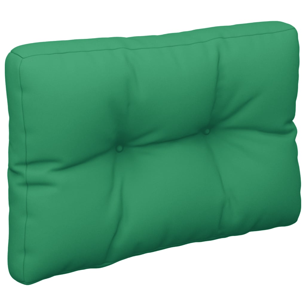 Coussin de palette vidaxl 60x40x12 cm en vert