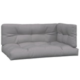 Vidaxl Pallet Cushions 3 St Fassice Grey