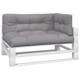 Vidaxl Pallet Cushions 3 St Fassice Grey