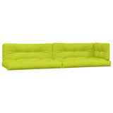 Vidaxl Pallet cushions 5 st fabric clear green