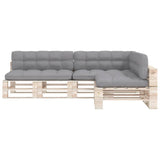 Vidaxl Bank Cushions Pallet 7 St Grey