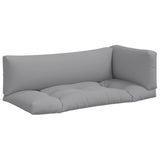 Vidaxl Pallet cushions 3 st fabric gray