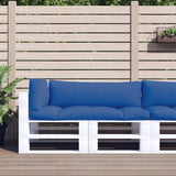 Vidaxl Pallet CUDIONS 3 st tyg Royal Blue