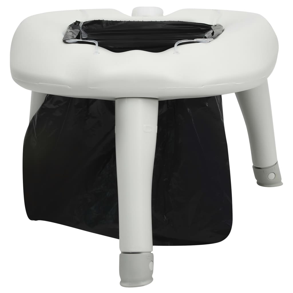 Vidaxl Camping toilet with bags 200 kg