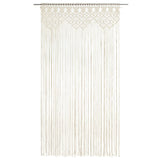 Vidaxl rideau macramé 140x240 cm Coton