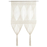 Vidaxl curtain macramé 140x240 cm cotton