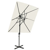 Vidaxl Floating Parasol z podwójnym dachem 250x250 cm -colored