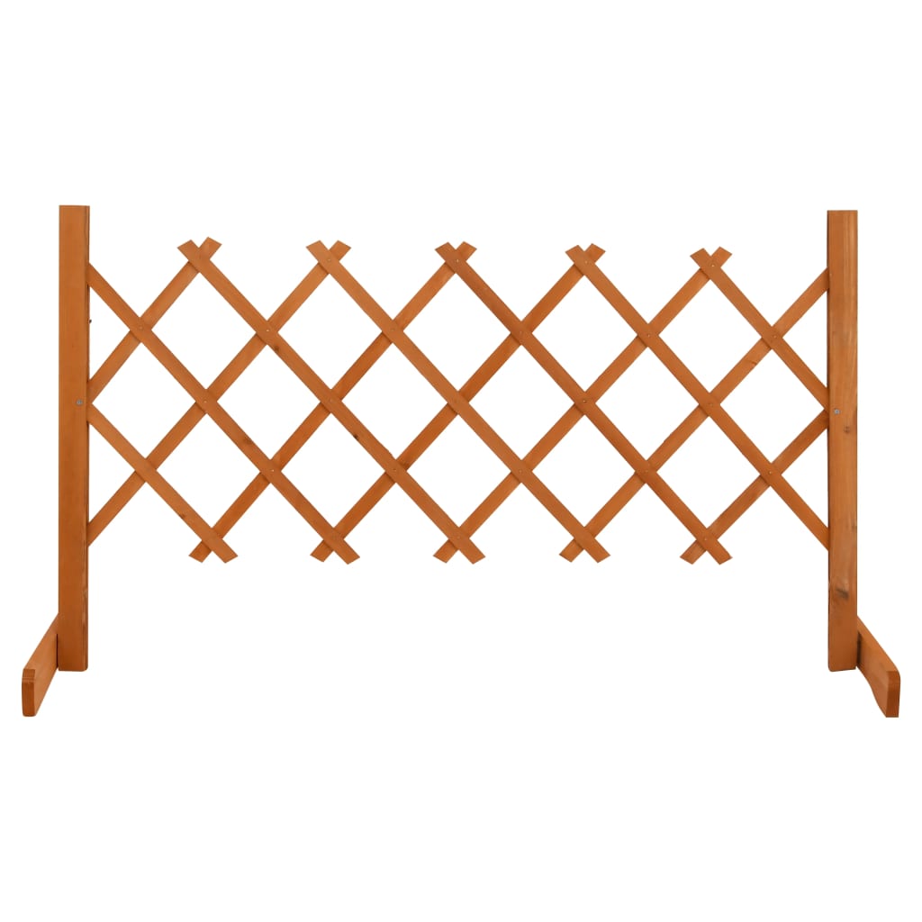 Vidaxl Garden Slat arbejde 120x60 cm Solid fyrretræ orange