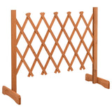 Vidaxl Garden Slat arbejde 120x60 cm Solid fyrretræ orange