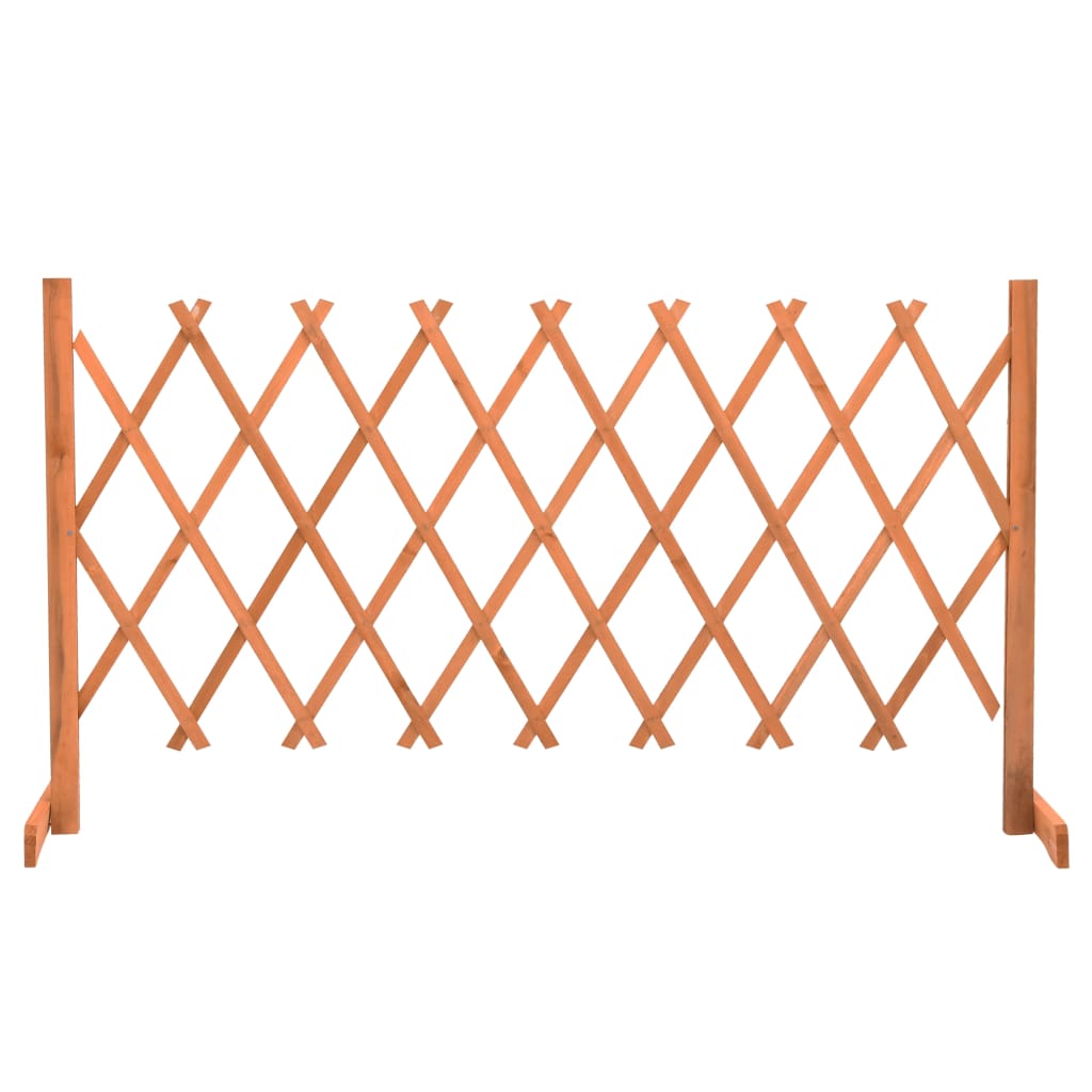 Vidaxl Garden Slat arbejde 150x80 cm Solid fyrretræ orange