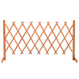 Vidaxl Garden Slat arbejde 150x80 cm Solid fyrretræ orange