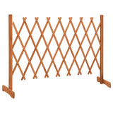 Vidaxl Garden Slat arbejde 150x80 cm Solid fyrretræ orange