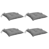 Vidaxl Chair cushions 4 pcs 40x40x7 cm Oxford fabric gray