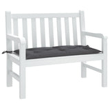 VIDAXL Garden Bench blazina 100x50x7 cm Oxford tkanina antracit -Racite