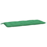 Vidaxl jardin banc coussin 120x50x7 cm oxford tissu vert