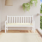 Vidaxl Garden bench cushion 150x50x7 cm Oxford fabric crèmewit