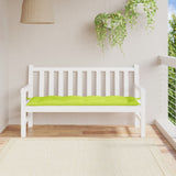 Vidaxl Garden Bench Cushion 150x50x7 CM Oxford Fabric Clear Verde