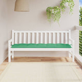 Vidaxl Garden Bench poduszka 180x50x7 cm Oxford Tkanina zielona