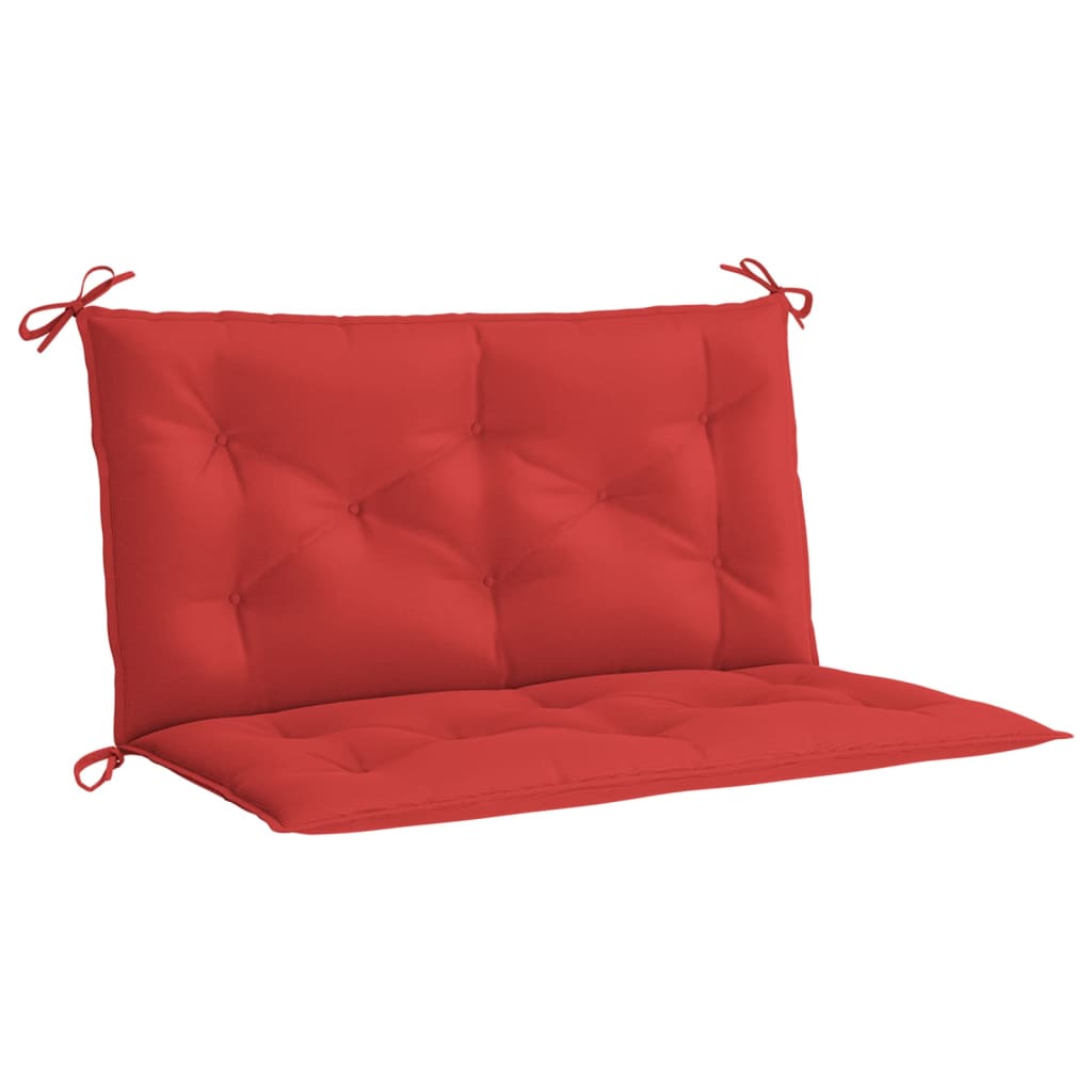 Bidaxl Garden Bench Cushion 100x (50+50) x7 cm Oxford Fabric Red