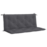 Vidaxl Garden Bench Cushion 120x (50+50) x7 cm Oxford Fabric Anthracite farget