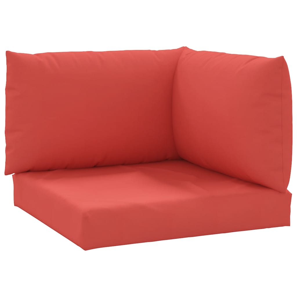 Vidaxl Pallet cushions 3 St Oxford Fabric Red