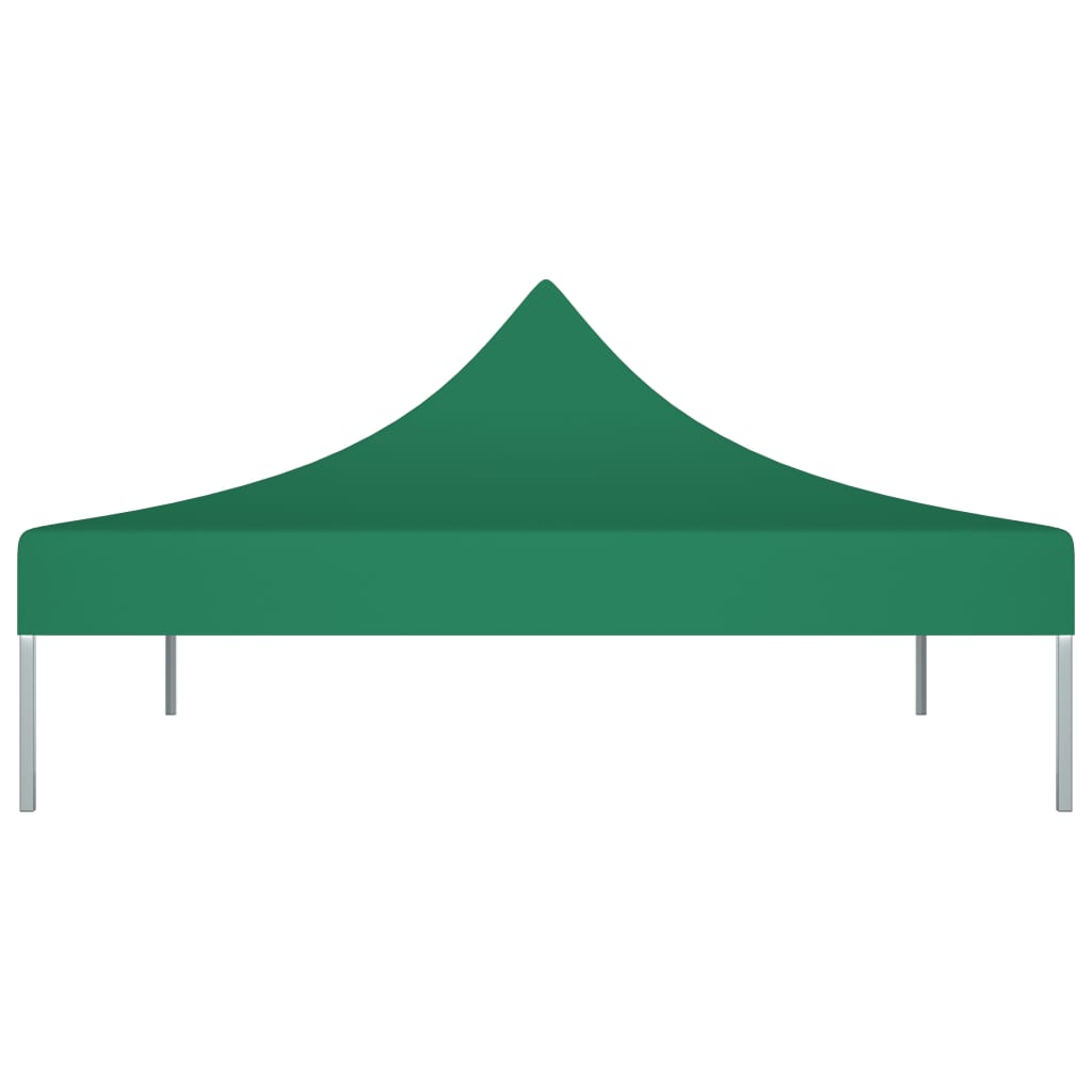 Techo de carpa de fiesta de Vidaxl 270 g m² 3x3 m verde