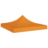 Techo de carpa de fiesta de Vidaxl 270 g m² 3x3 m naranja