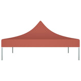 Vidaxl Party Tent Roof 270 g m² 3x3 m terracota