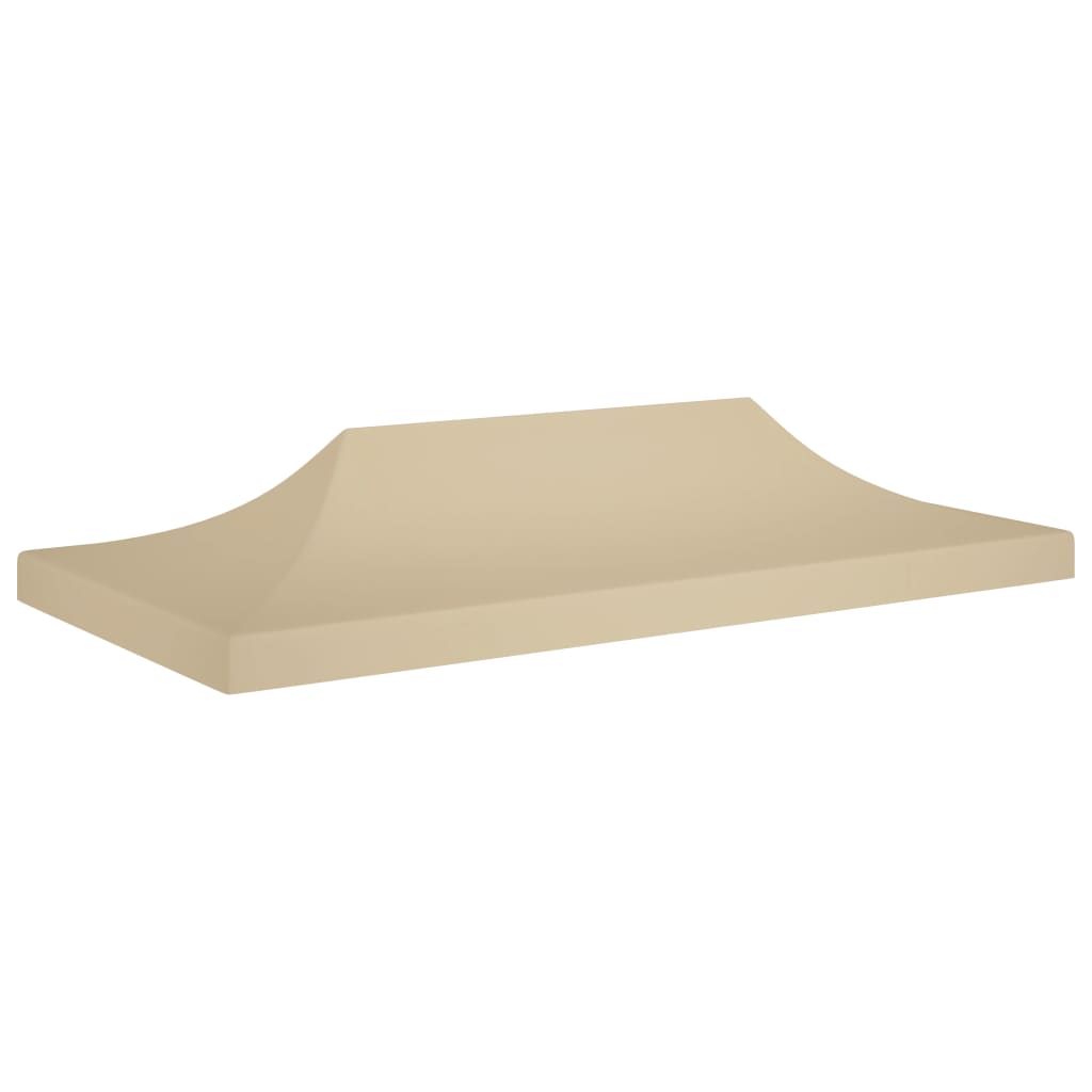 Techo de carpa de fiesta de Vidaxl 270 g m² 6x3 m beige