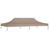 Techo de carpa de fiesta Vidaxl 270 g m² 6x3 m taupe