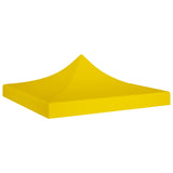 Techo de carpa de fiesta de Vidaxl 270 g m² 2x2 m amarillo