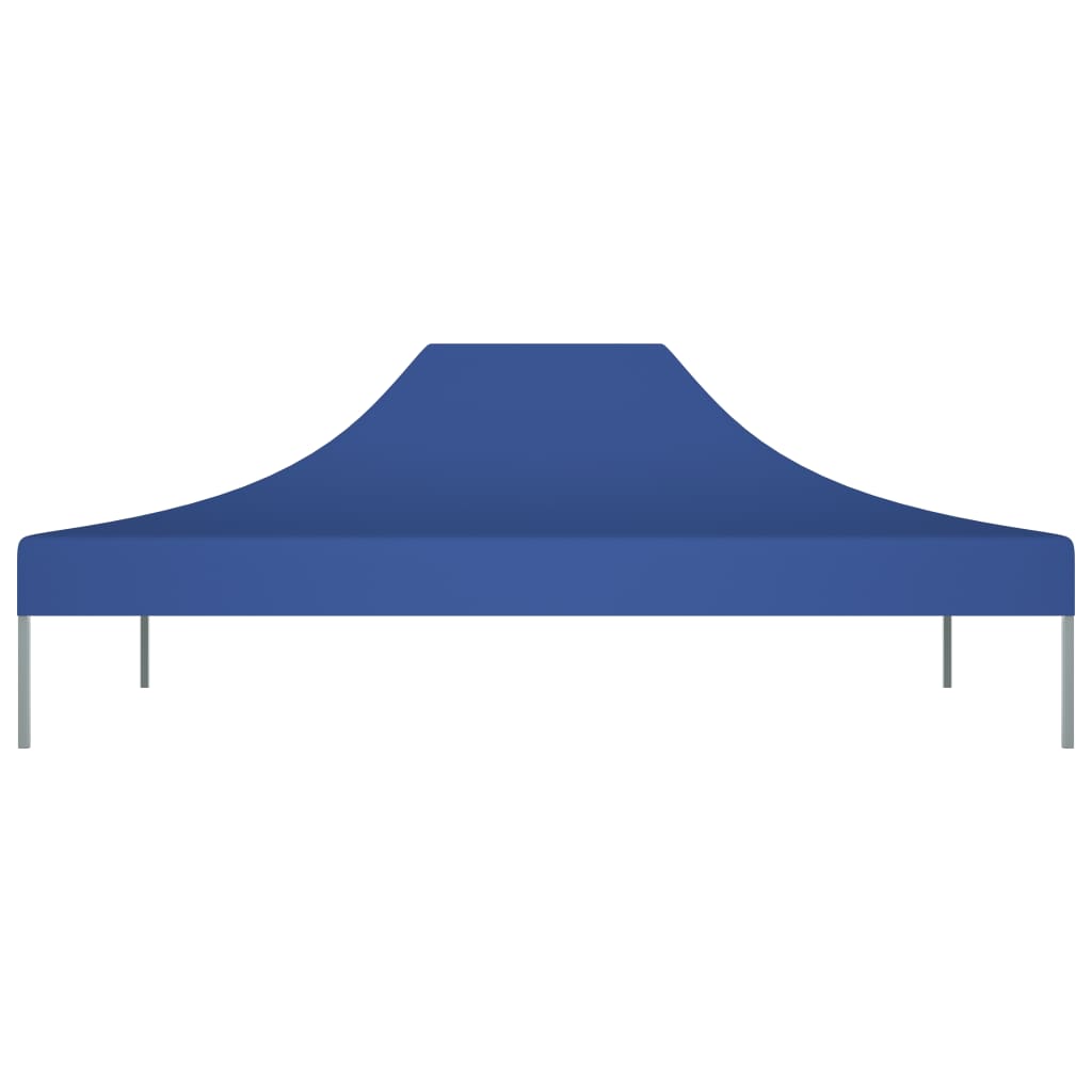 Techo de carpa de fiesta de Vidaxl 270 g m² 4x3 m azul