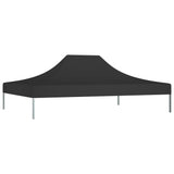 Techo de carpa de fiesta de Vidaxl 270 g m² 4x3 m negro