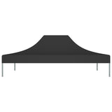 Techo de carpa de fiesta de Vidaxl 270 g m² 4x3 m negro