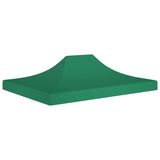 Techo de carpa de fiesta Vidaxl 270 g m² 4.5x3 m verde