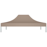 Vidaxl -Party -Zeltdach 270 g m² 4,5 x 3 m Taupe