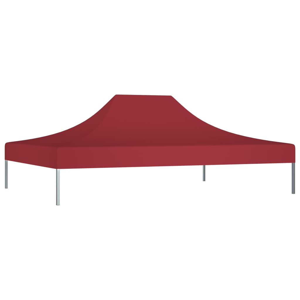 Vidaxl Party Zeltdach 270 g m² 4,5 x 3 M Bordeaux Rot