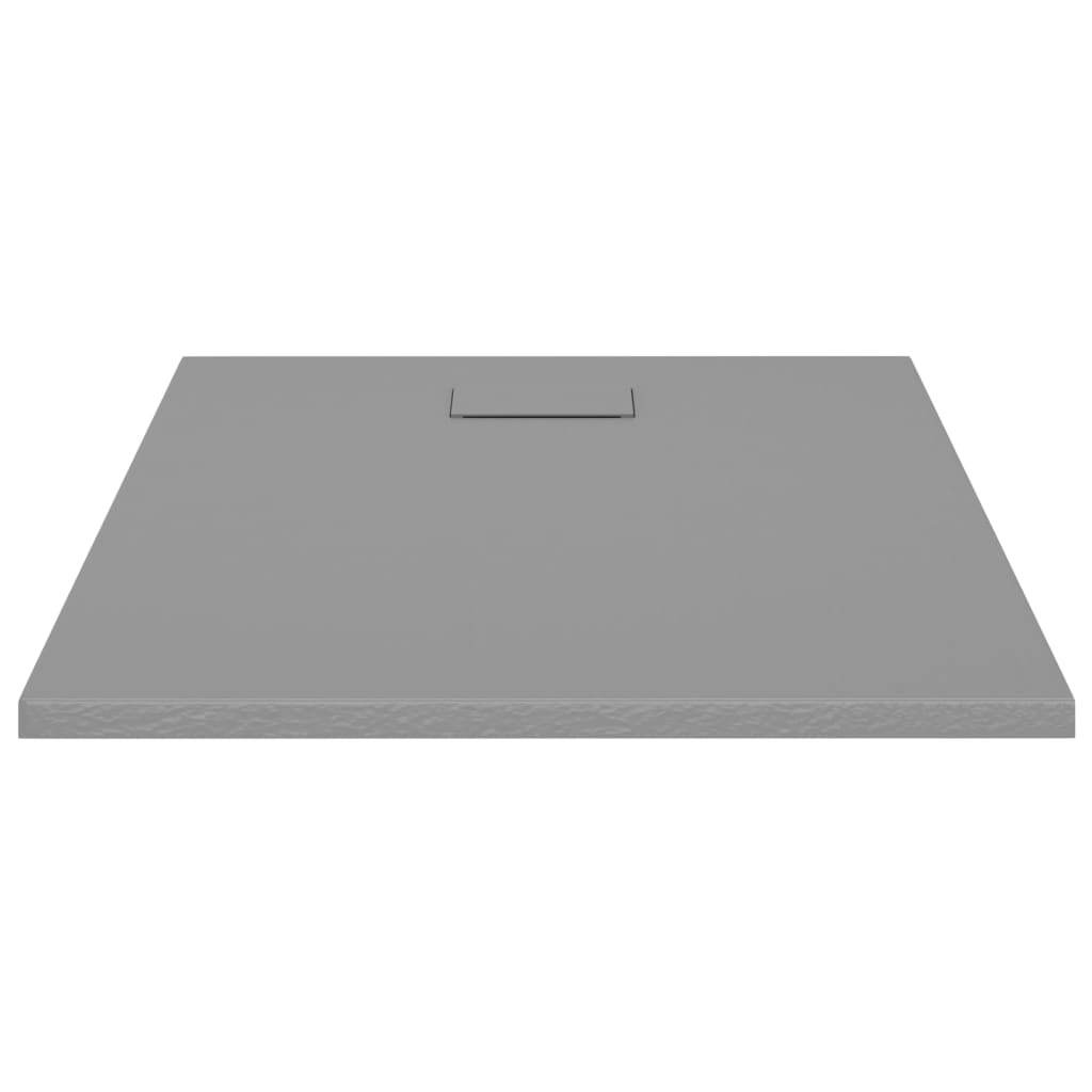 Vidaxl shower tray 100x80 cm SMC Gray