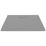 Vidaxl shower tray 100x80 cm SMC Gray