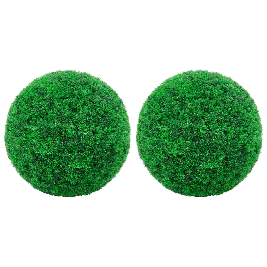 Vidaxl Kunstbuxus Knollen 2 PCS 27 cm