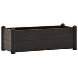 Vidaxl Planter hævede 100x43x35 cm pp anthracite