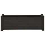 Vidaxl Planter hævede 100x43x35 cm pp anthracite