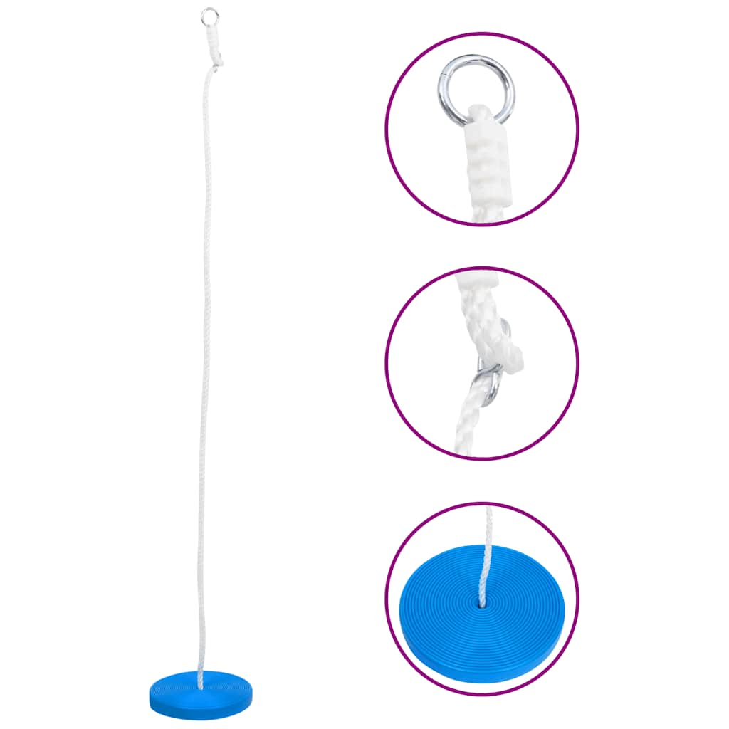 Vidaxl Dish swing 180 cm blu