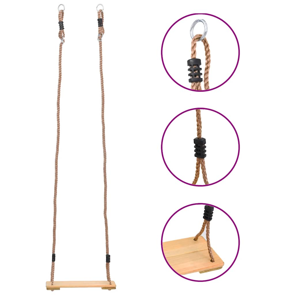 Vidaxl Tlank Swing 200 cm Pino solido