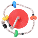 Vidaxl Rocking Suble Rope con mesetas y disco 200 cm