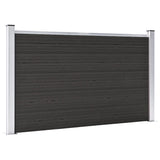 VIDAXL -Zauntafel 180x105 cm HKC Schwarz