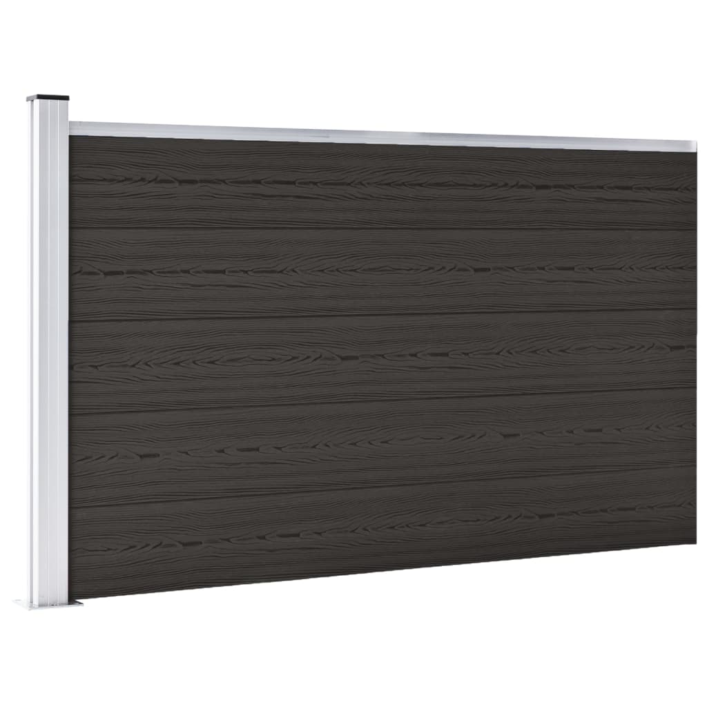 Vidaxl -Zauntafel 175x105 cm HKC Schwarz